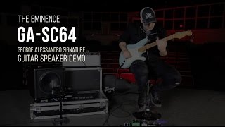 Eminence GASC64 Guitar Speaker Demo [upl. by Anon]