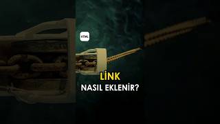 HTML Link Nasıl Eklenir webyazılım [upl. by Adnorrahs85]