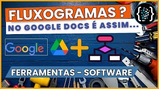 COMO Desenhar FLUXOGRAMA diretamente no Google Docs  DIAGRAMA de BLOCOS para LÓGICA e outros [upl. by Noy]