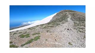 Crete running  Psiloritis Crete’s highest peak in Rethymno [upl. by Akibma]