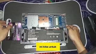 Cara Tambah Ram Laptop Advan Soulmate  Makin Tambah Kenceng [upl. by Narine]