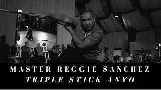 Senior Master Reggie Sanchez  Triple Stick NonTraditional Anyo [upl. by Jacquelyn575]