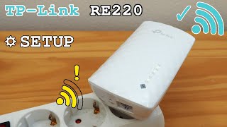 TPLink RE220 WiFi Extender Dual Band • Unboxing installation configuration and test [upl. by Aelahc351]