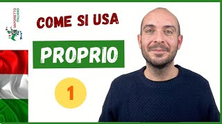 Luso di PROPRIO in italiano  Video 1 PROPRIO come aggettivo possessivo [upl. by Sissel385]