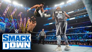 Los Lotharios vs Hit Row — SmackDown Tag Team Contenders Tournament SmackDown Jan 20 2023 [upl. by Noskcire]