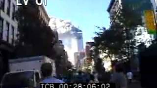 911 South Tower Collapse B Levy Best Shot Footage Version 2 [upl. by Elakram]