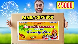 ₹5000 Family Cracker Gift Box Unboxing And Testing [upl. by Rakia891]