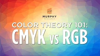 Color Theory 101 CMYK vs RGB  Murphy Research [upl. by Tevis443]