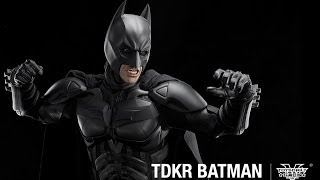 The Dark Knight Rises Hot Toys Batman 14 Scale Collectible Movie Figure Review [upl. by Kamal]