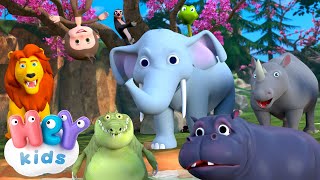 ¡Vamos a la selva 🦁🐍 Animales para niños  canción de animales  HeyKids  Canciones infantiles [upl. by Ruben]