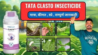 Clasto Insecticide । Tata Clasto Insecticide । New Insecticide । Pyrifluquinazon 20 WG ।White fly [upl. by Cumings26]