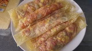 Chinese CookingNgoh HiangCrispy meat Roll [upl. by Vish772]