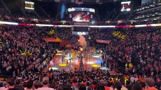 Tennessee Basketball Pregame Light Show and Introductions 🔥 Vols vs GardnerWebb  Season Opener [upl. by Anitreb]