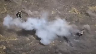 Hero soldier destroys drone [upl. by Annaiv]