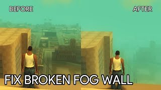 Fix Broken Fog Wall  Skygfx  Improved Vanilla Timecyc  GTA SA Mobile [upl. by Naujed]