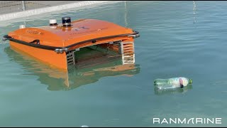 WasteShark demonstration ranmarine [upl. by Wystand]