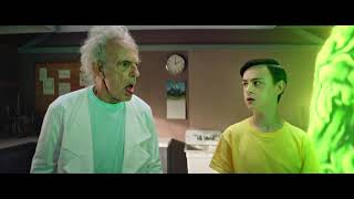 3 Rick and Morty Live Action Videos  High Quality  Anamorphic Christopher Lloyd from director [upl. by Yoral]