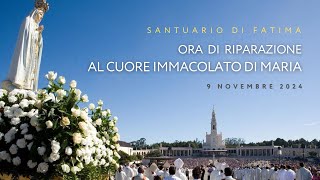 ore 1500  Riparazione al Cuore Immacolato di Maria lingua portoghese  Fatima  09112024 [upl. by Aihsirt]