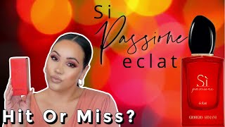 NEW GIORGIO ARMANI SI PASSIONE ECLAT FIRST IMPRESSION AND REVIEW  IS IT A HIT OR A MISS [upl. by Viens345]