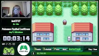 Pixels for People 2024  Pokemon FireRedLeafGreen by leaf2727 [upl. by Tarfe]