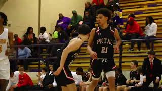 Hattiesburg vs Petal Basketball [upl. by Madra301]