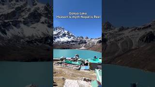 Gokyo Lake Nepal ytshorts shorts shortsfeed travel nepaltravel mountains nature lake nepal [upl. by Ttocs822]