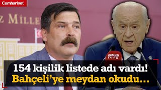 CANLI Devlet Bahçelinin 154 kişilik listesi Erkan Baş böyle meydan okudu [upl. by Madalena202]