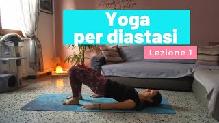 Yoga per diastasi addominale 1 [upl. by Adnamar]