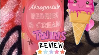 🍓🍨AEROPOSTALE BERRIES amp CREAM REVIEW❤️get twin impressions on this FRUITY SCENT🍓🍓🍓🍓perfume [upl. by Leterg808]