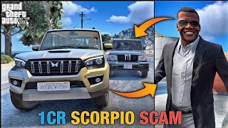 Scorpio Ka Itna Bada Scam 😳 1 Crore Rs Golden Modification Gone Wrong ❌️🤣  GTA 5 Mods [upl. by Merriott705]