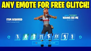 Get Any Emote For Free Free Emote Glitch [upl. by Schargel863]