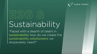 ESG amp Sustainability  COP26 Panel Discussion [upl. by Emmeline]