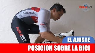 El Ajuste Posición sobre la Bici Fitting [upl. by Britteny724]