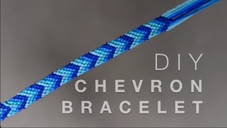 DIY Chevron Friendship Bracelet [upl. by Adnilrem]