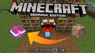 How to get ENCHANTED items with commands Minecraft Bedrock Edition [upl. by Langdon]