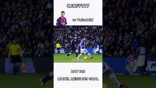 Messi Goal vs Valladolid [upl. by Wylie]