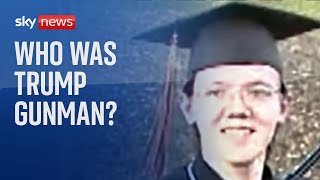 Trump gunman An outcast who wasnt let on school rifle team because he was a bad shooter [upl. by Jenny]