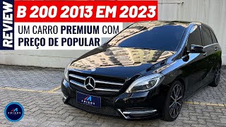 B 200 16 TURBO 2013 É BOA AVALIAÇÃO DA MINIVAN SPORT DA MERCEDES BENZ VALE A PENA Review [upl. by Tarazi]