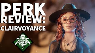 Dead by Daylight Survivor Perk Review  Clairvoyance Mikaela Reid Perk [upl. by Katusha]