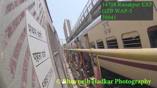 4K Virar Fast Local Train Halt AT DAD Dadar Andheri amp Dahisar [upl. by Nyrek2]