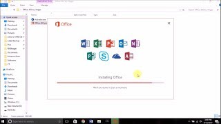 How to install and activate Microsoft Office 365 2016 Pro Plus free [upl. by Suiratnauq]