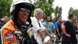 Course de Lenteur en Solex  RockABylette Vintage Festival 2014 [upl. by Ennasirk609]