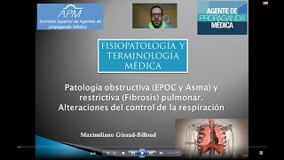 Fisiopatología Patologías respiratorias obstructivas y restrictivas Sme Apnea Obstructiva Sueño [upl. by Elita]