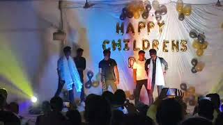 gcrg nursing college lucknow childrensday ceremony masti dance funnydance boys 😱 [upl. by Phylis202]