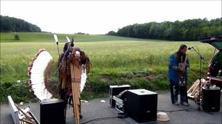 IMAGENES  Indians live in Geiselwind 2011  Indianermusik Teil 1 [upl. by Jacquelynn]