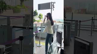 quotMiss World Manushi Chhillar Turns Heads at the Airport in a Fabulous Lookquot [upl. by Ailla]