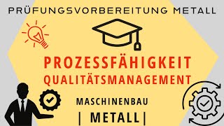 PROZESSFÄHIGKEIT berechnen  Cp Cpk  Qualitätsmanagement QM Maschinenbau Prüfungsaufgabe  💯✅ [upl. by Hyman237]