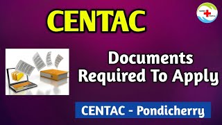 Documents Required To Apply CENTAC Pondicherry  CENTAC Online Application How To Apply CENTAC [upl. by Nwahsit]