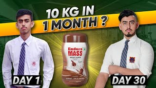 Is ENDURA MASS effective for gaining weight   Weight gain transformation 💥  Endura mass ke fayde [upl. by Mikeb]