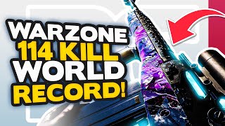 Warzone 114 KILL WORLD RECORD with OVERPOWERED DMR 14 Loadout [upl. by Judenberg]